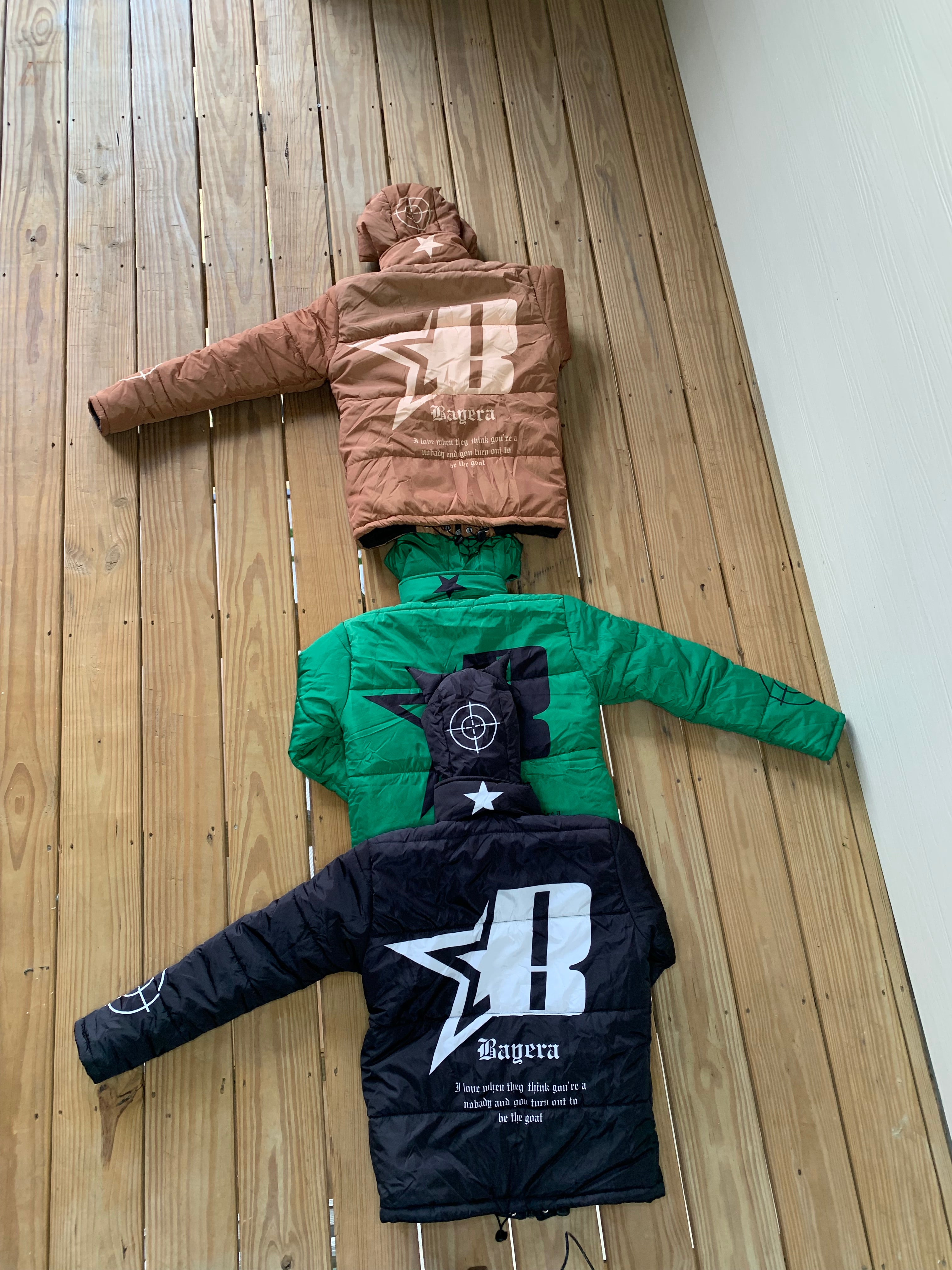 Define Your Own Motion Puffer (Green and Black)