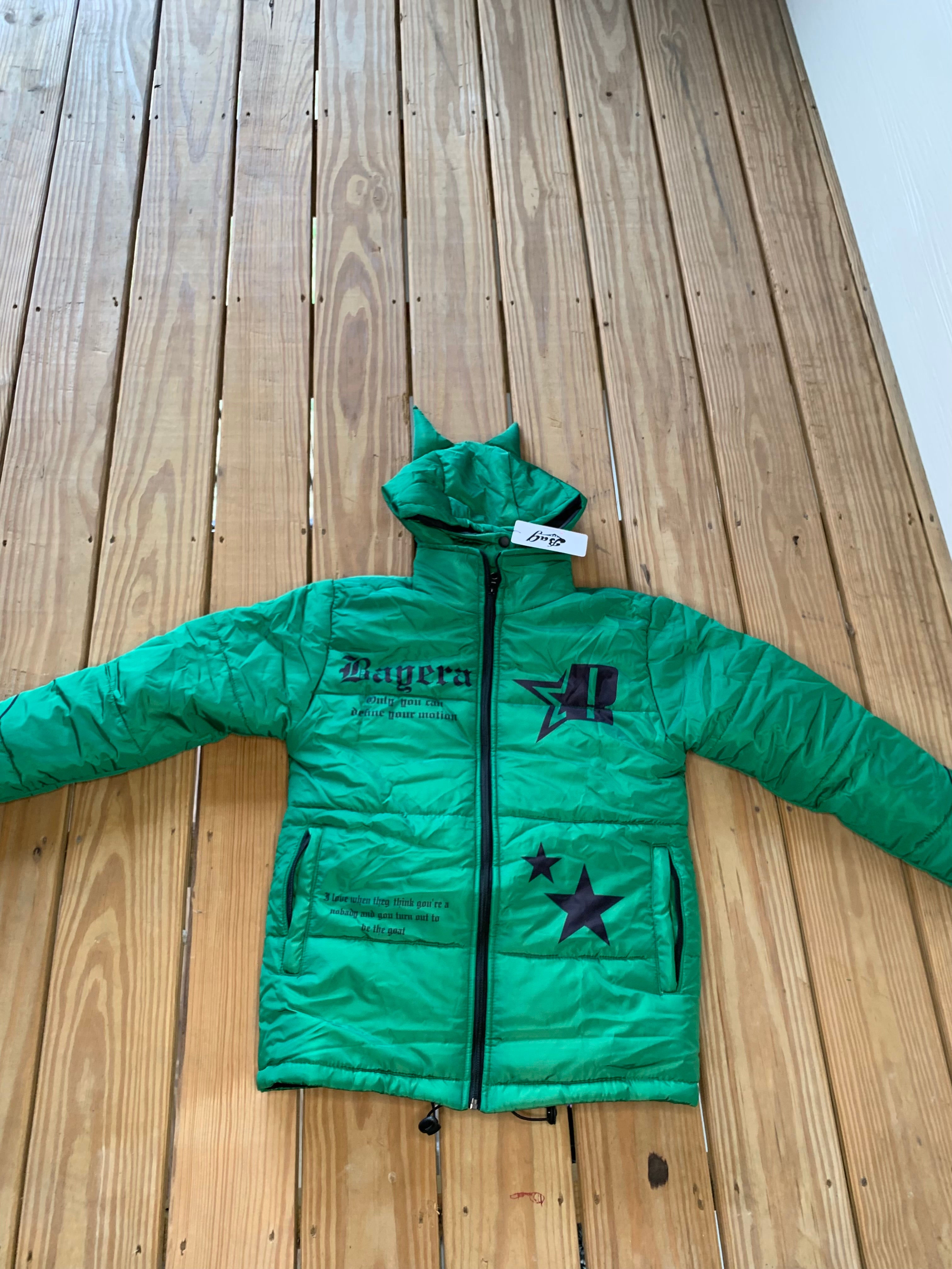 Define Your Own Motion Puffer (Green and Black)