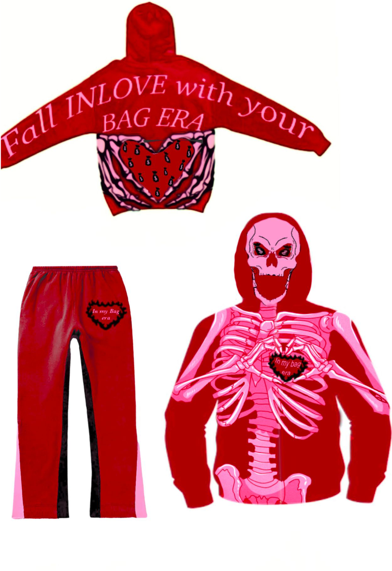 V-Day exclusive sweatsuit