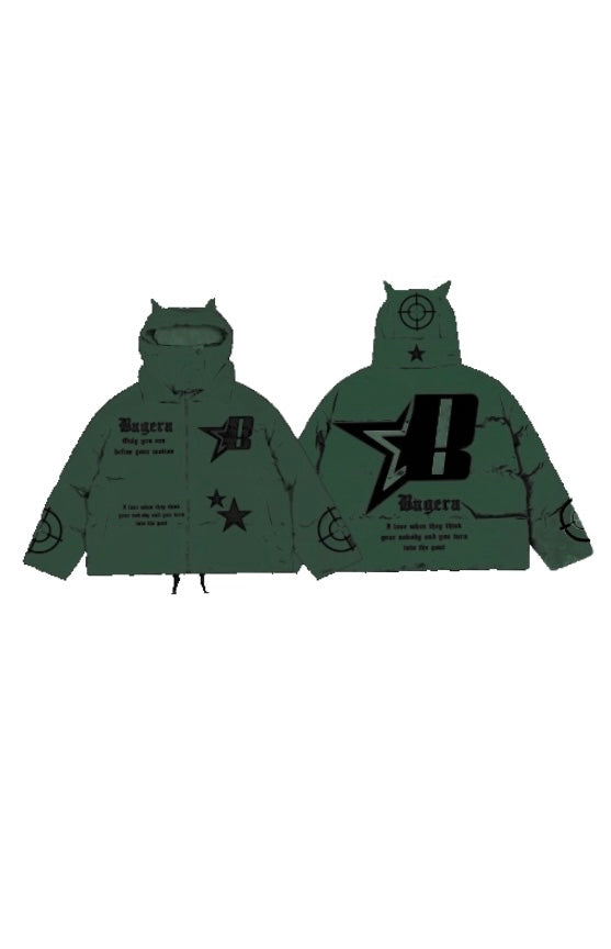 Define Your Own Motion Puffer (Green and Black)