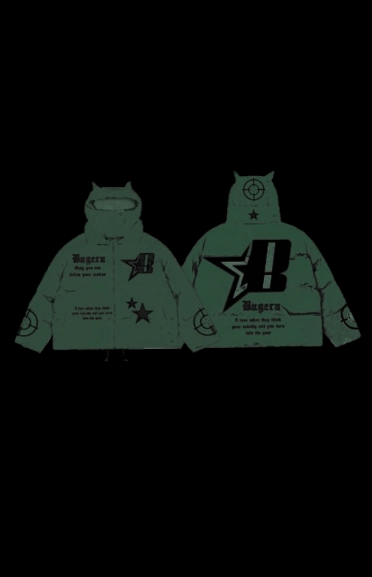 Define Your Own Motion Puffer (Green and Black)