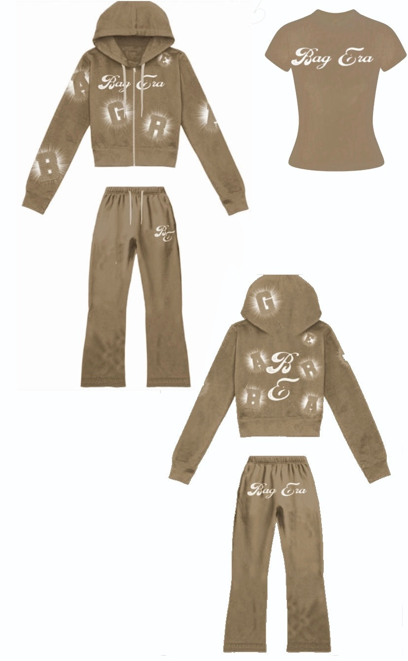 Bagera woman cropped “Baby Tee” Set